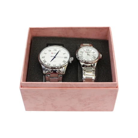 Curren Couple Watch Set Glagil