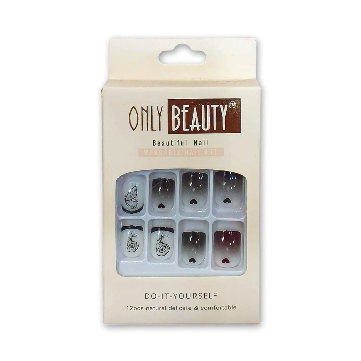 Only Beauty Do It Yourself Nail Tips 12pcs Glagil