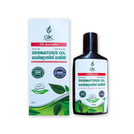 GK Ayurvedics Dermatosis Oil, 50ml Glagil