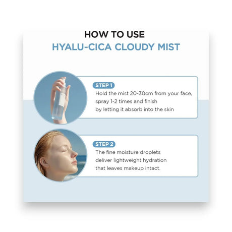 Skin1004 Centella Hyalu Cica Cloudy Mist 120ml - Glagil