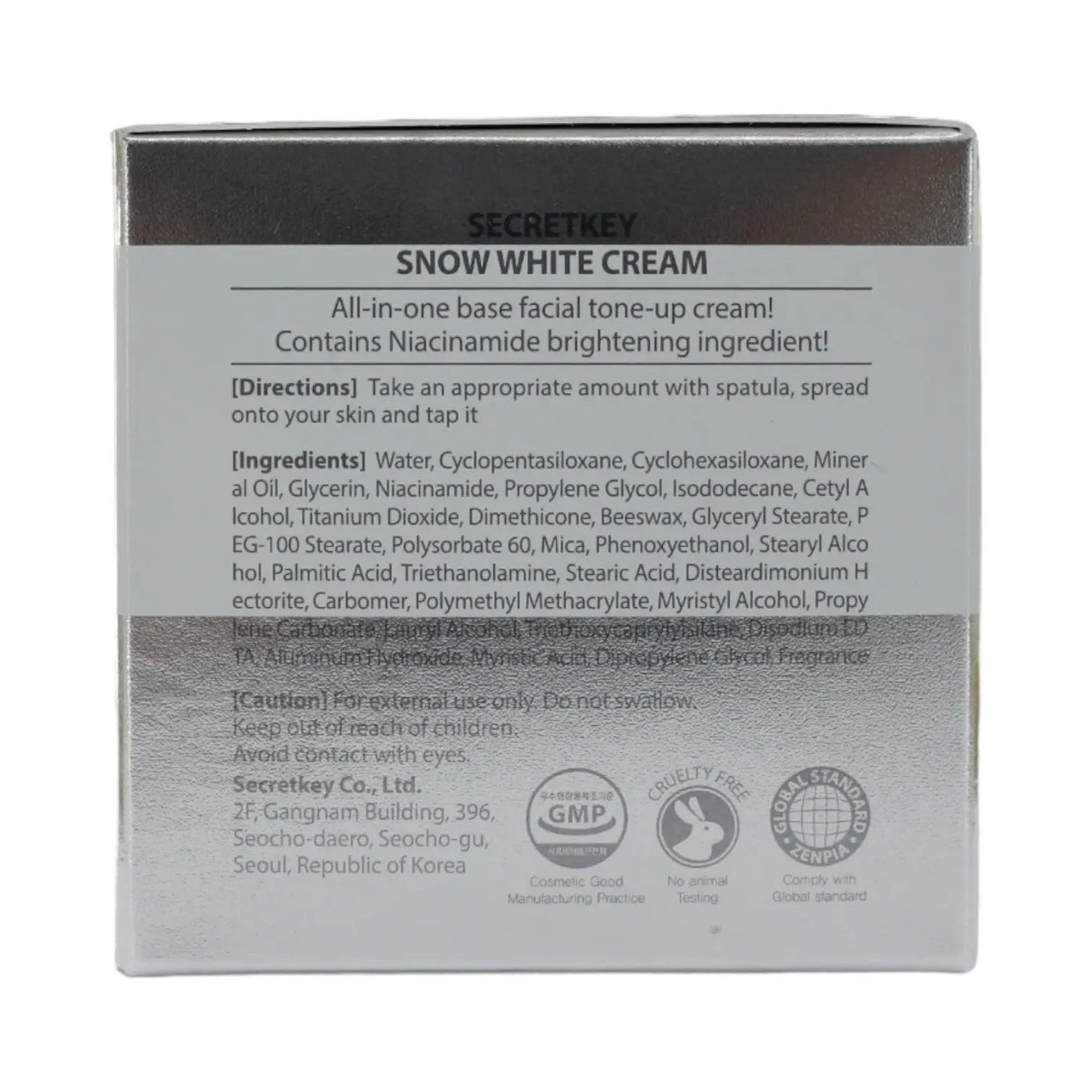 Secret Key Snow White Cream 50g Glagil