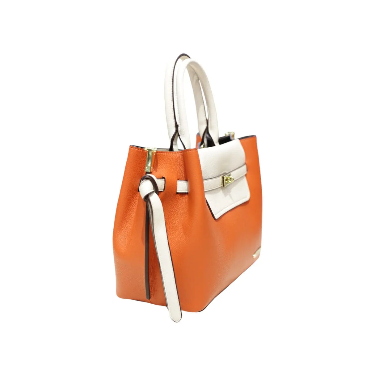 VERNIKA TWO-TONE KNOTTED TOTE BAG - STL4640 Glagil