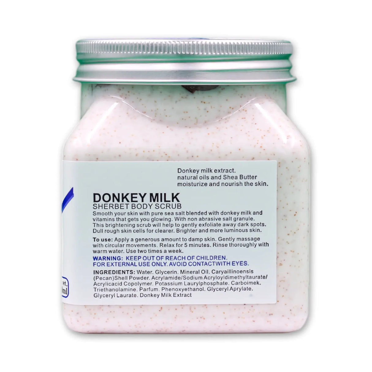 Donkey Milk Sherbet Body Scrub 350ml Glagil