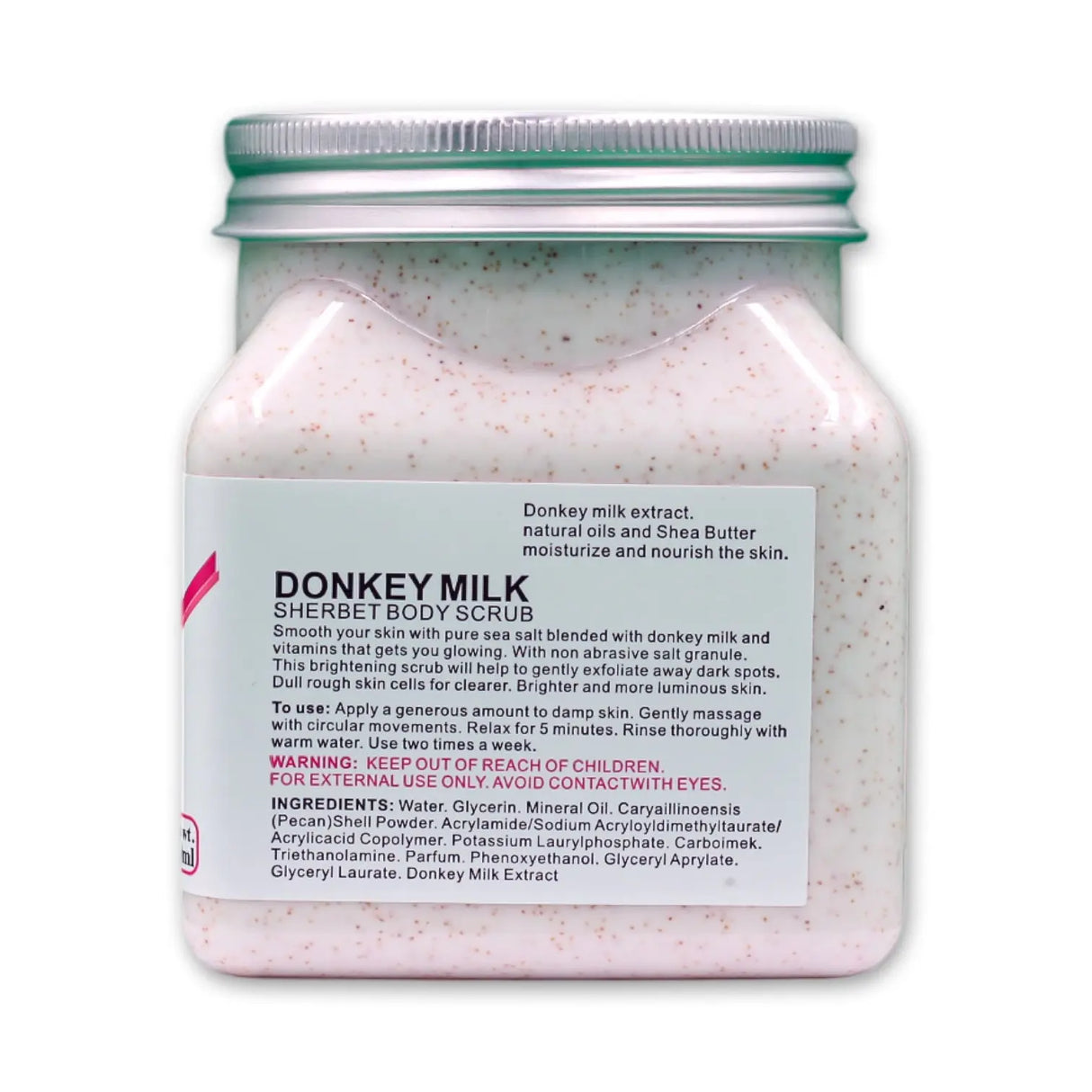 Donkey Milk Sherbet Body Scrub 350ml Glagil