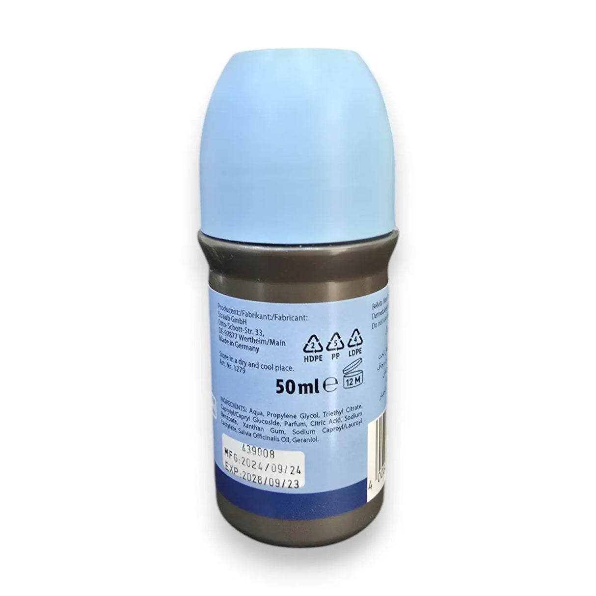 Bellvita Men Deodorant 50ml Extra Dry - Aqua - Invisible - Glagil