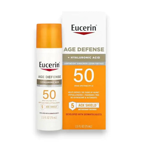 Eucerin Age Defence Hyaluronic Acid SPF50 - 75ml Glagil