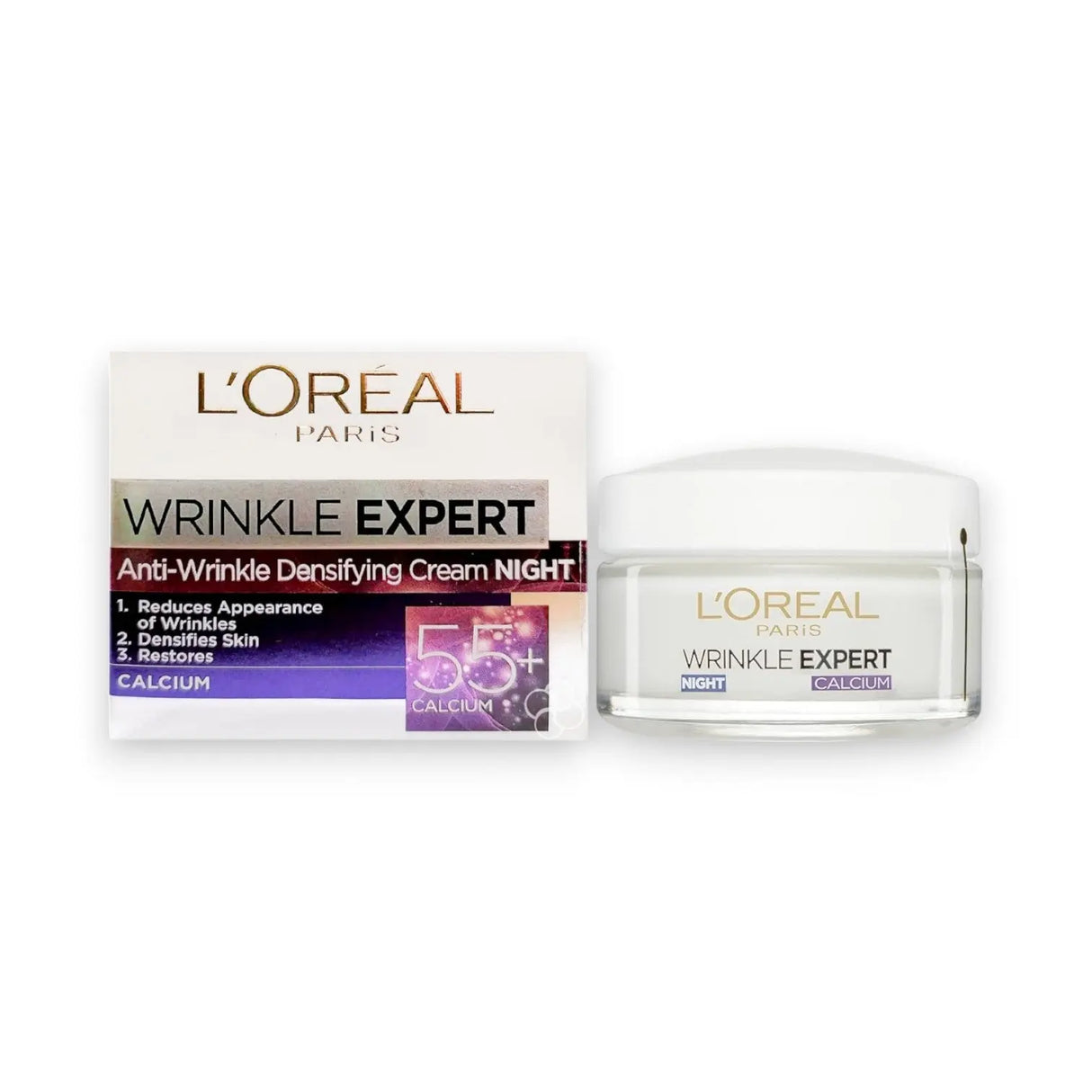 L'Oréal Paris Wrinkle Expert 55+ with Calcium 50ml Glagil