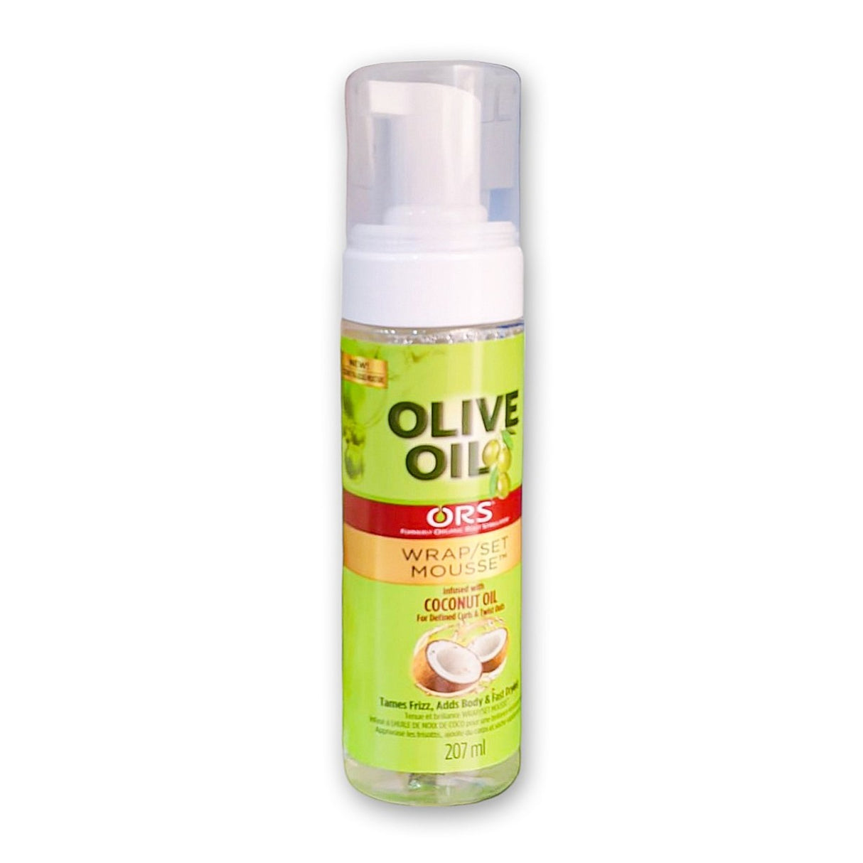 ORS Olive Oil Wrap Set Mousse with Coconut Oil 207ml - Glagil