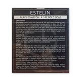 Estelin BCH Black Charcoal Gold Soap 50g Glagil