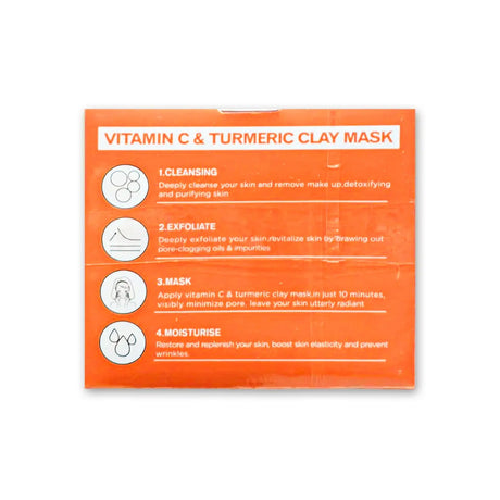 Estelin Vitamin C and Turmeric Clay Mask 100g Glagil