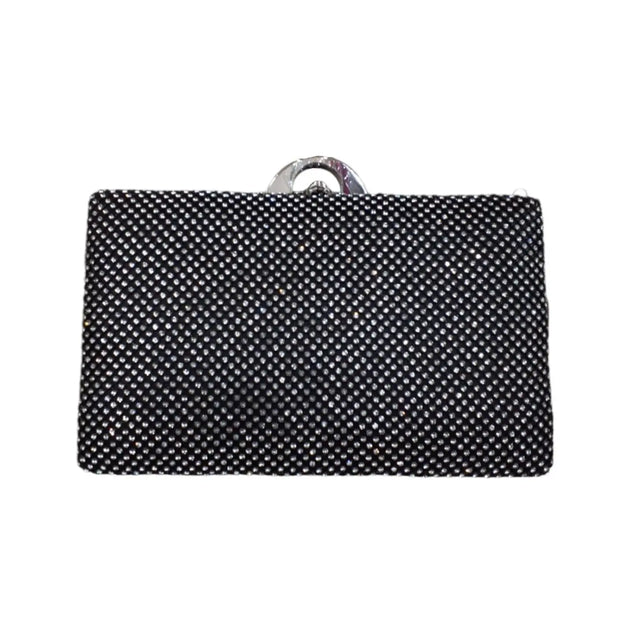 Crystal-Embellished Clutch Bag  - QA4150 Glagil