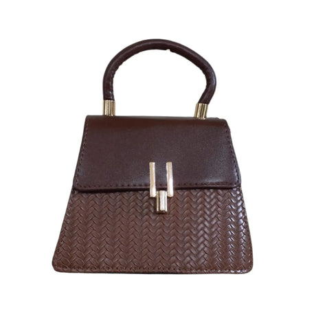 Top Leather Handle Bag - QA4166 Glagil