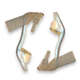 Magic Stick Block Heel Sandals Glagil