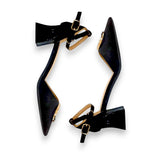 Magic Stick Pointed Toe Ankle Strap Heels Glagil