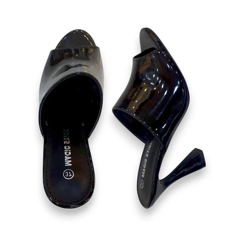 Patent Leather Mules Glagil