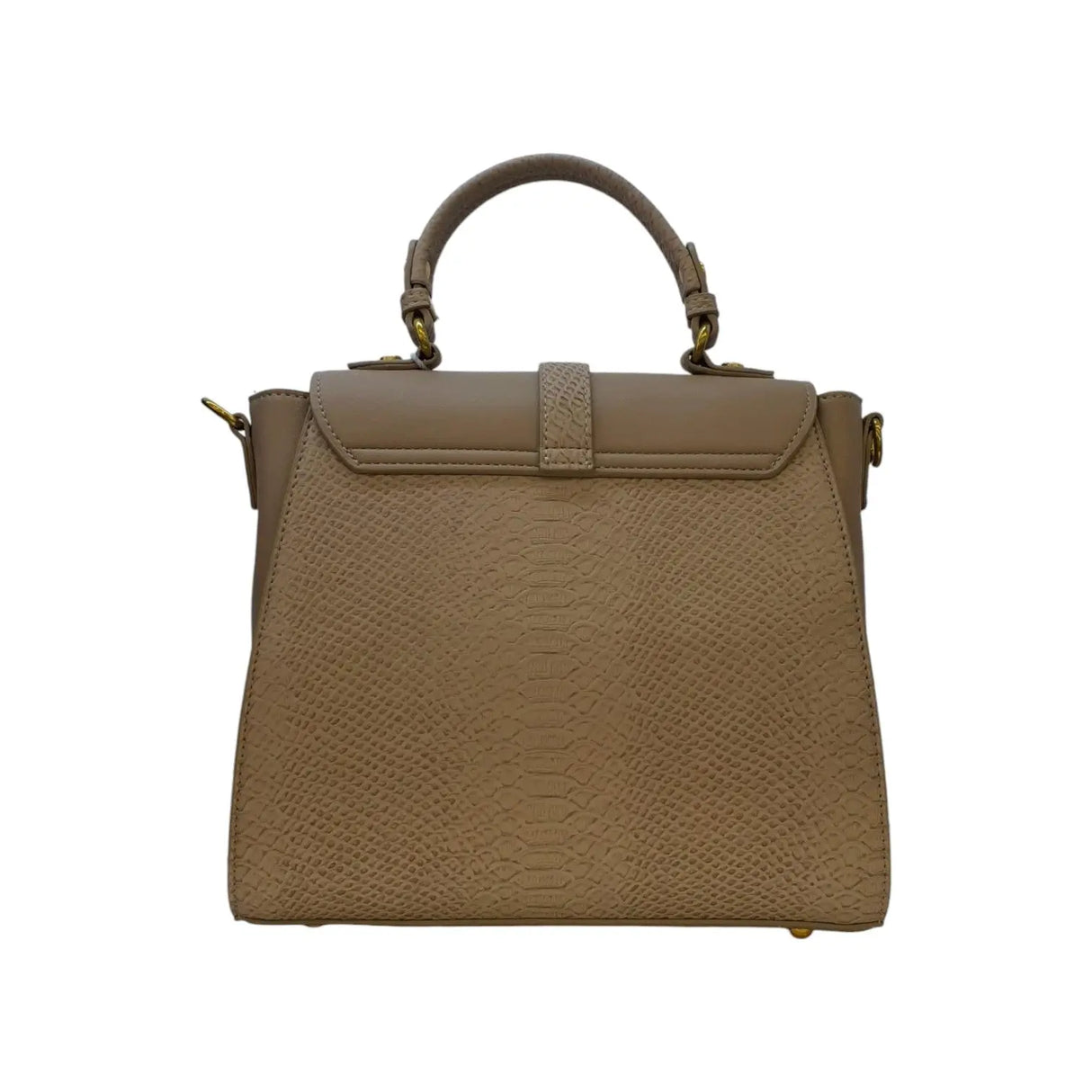 Vernika Classic Structured Satchel with Crocodile Texture Handbag - Glagil