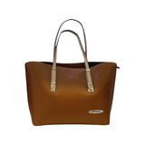 Vernika Minimalist Leather Tote with Dual Handles Tote Bag - Glagil