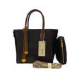 Vernika Structured with Dual Top Handles Handbag Set - Glagil