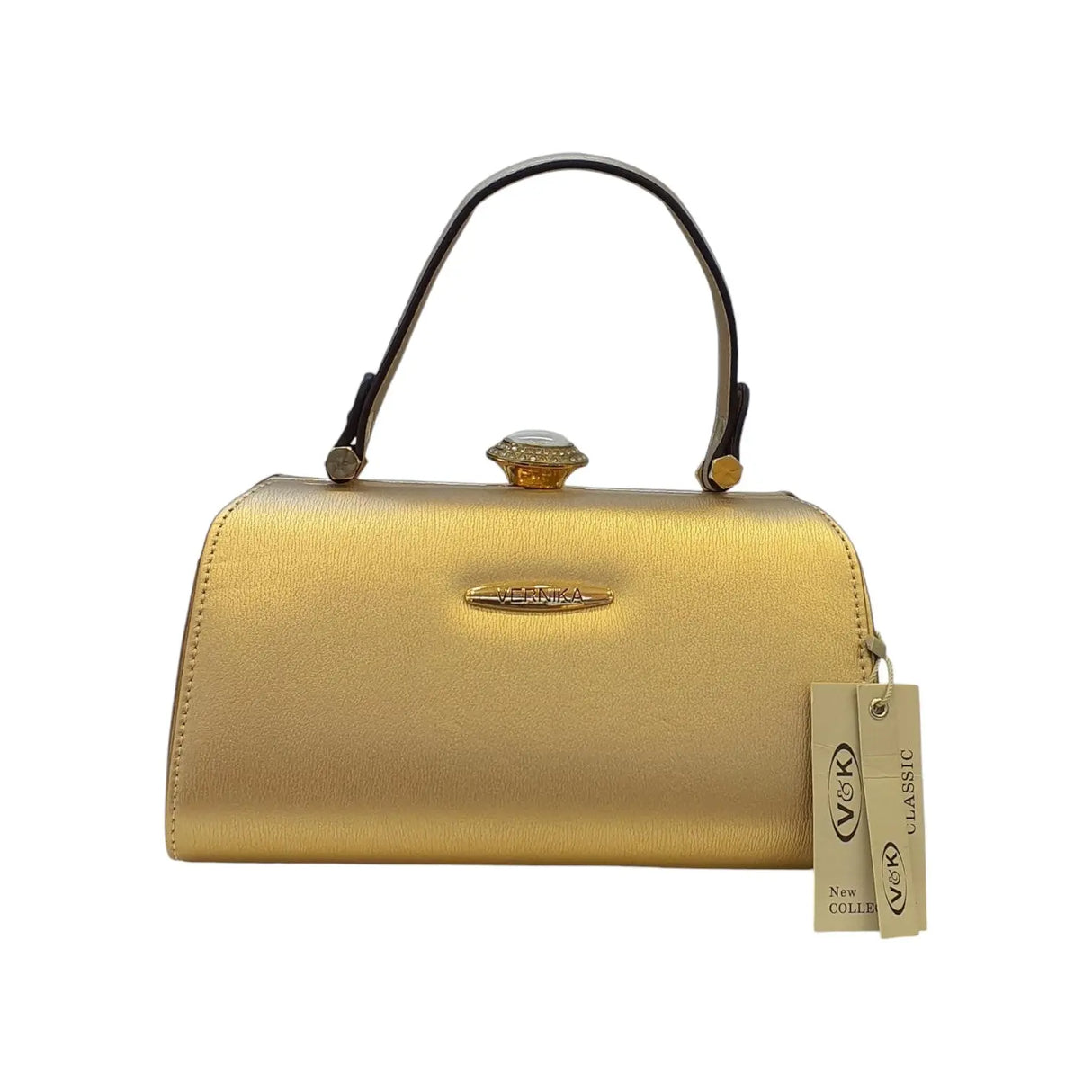 Vernika Vintage Clasp Closure Mini Handbag - Glagil