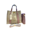 Vernika  Crocodile Embossed Tote with Matching Pouch Tote Bag - Glagil