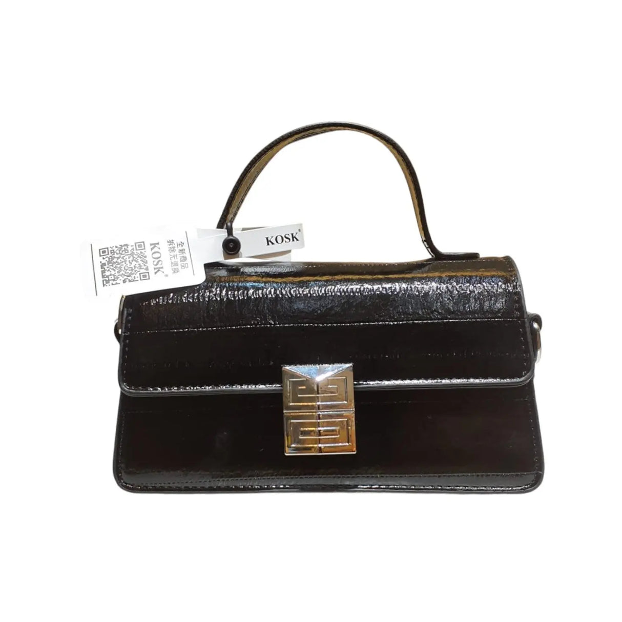 PLEXY METALLIC FLAP SHOULDER BAG - PX5877 Glagil