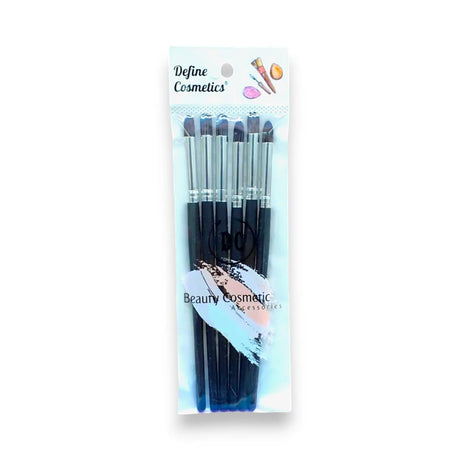 Define Cosmetics 6-Piece Makeup Brush Set Glagil