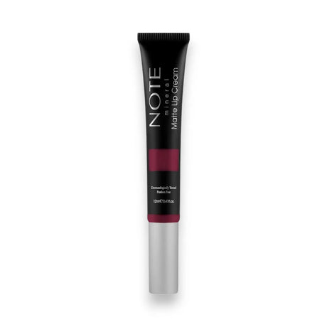 Note Mineral Matte Lip Cream 12ml Glagil