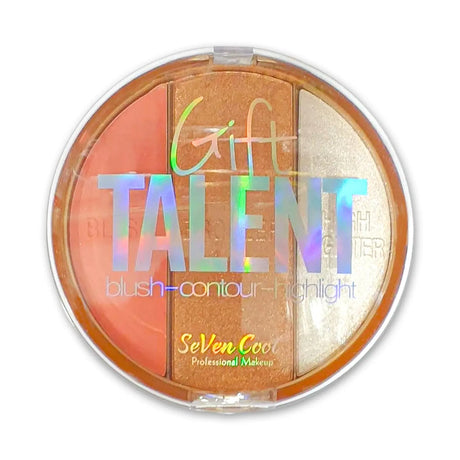 Gift Talent Blush, Contour & Highlighter - AO6666 Glagil