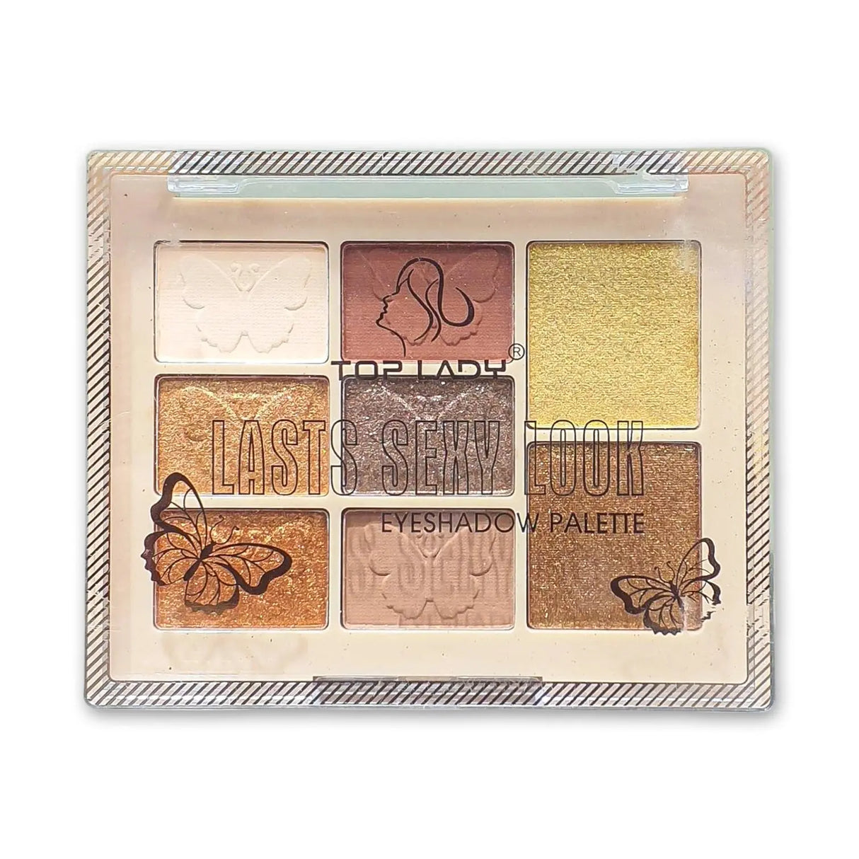 Top Lady Eyeshadow and Highlighter Palette Glagil