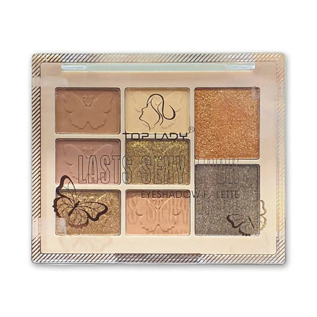 Top Lady Eyeshadow and Highlighter Palette Glagil