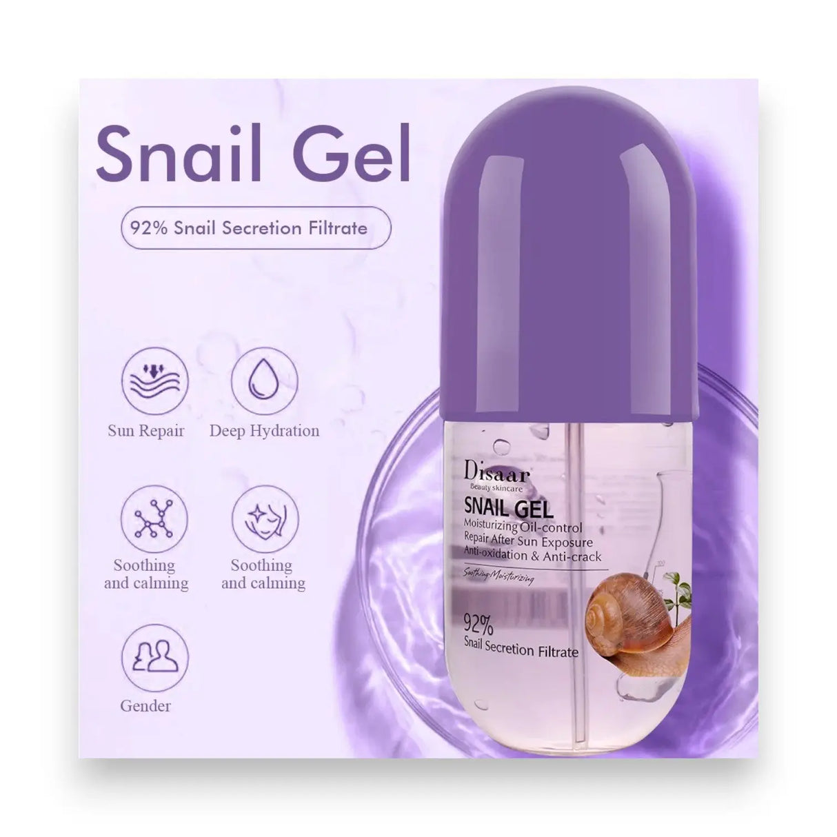 Disaar Skincare Gel 280ml Glagil