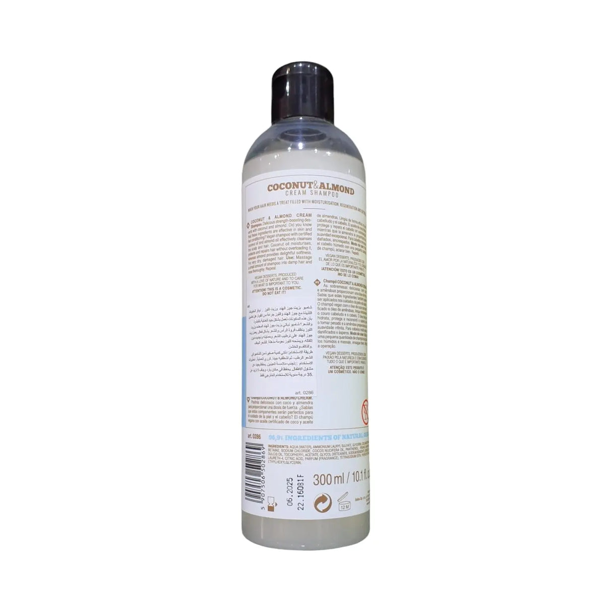 Vegan hair dessert shampoo 300ml Glagil