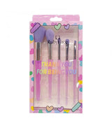 Rubyface 5-piece pastel makeup brush set Glagil