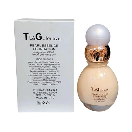 TL G. Forever Pearl Essence Foundation  45ml Glagil