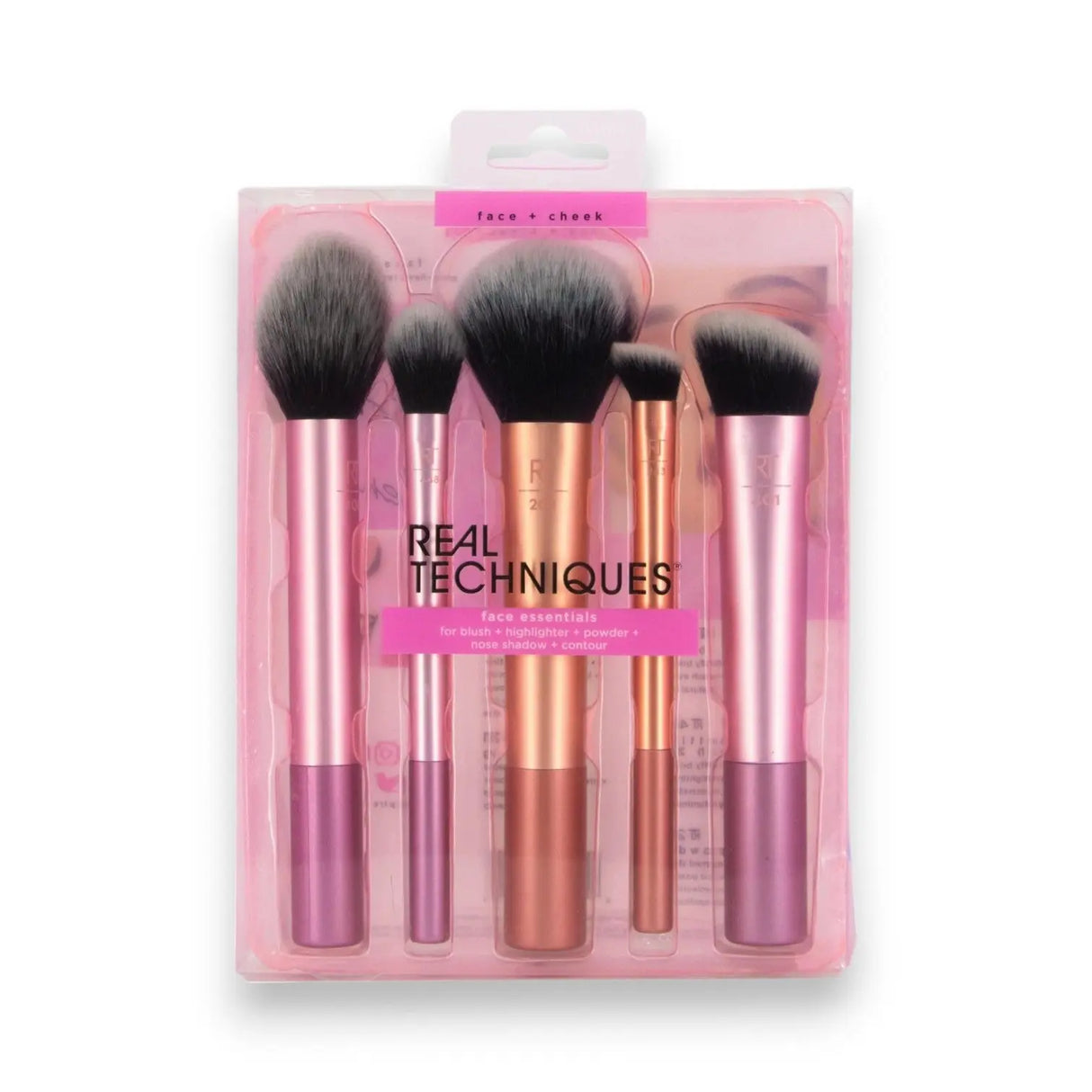 Real Techniques Face Essentials Brush Set-  ACP6898 Glagil