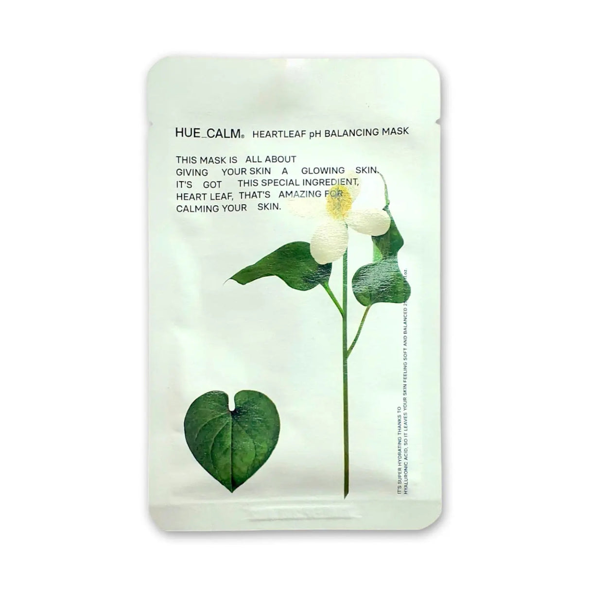 Hue Calm Heart Leaf Balancing Mask 25g Glagil