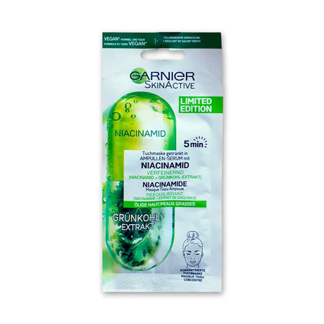 Garnier Niacinamide Ampoule Sheet Mask 15g Glagil