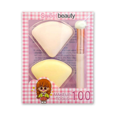 Sweet  Beauty Makeup Sponge and Brush Set Glagil