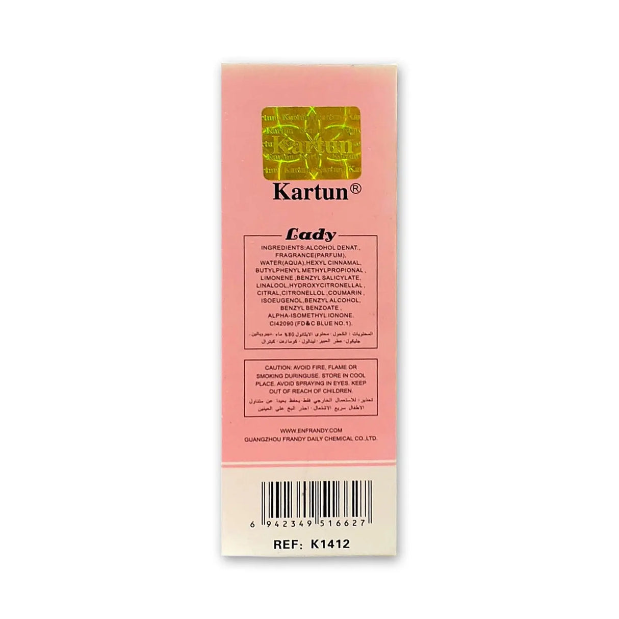 Kartun Lady Eau De Parfum 25ml Glagil