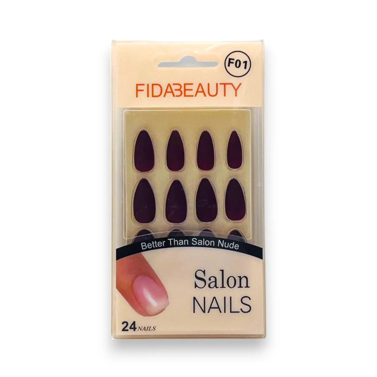 Fidabeauty French 24 Salon Nails 15g Glagil