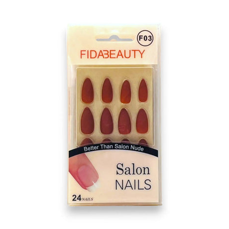 Fidabeauty French 24 Salon Nails 15g Glagil