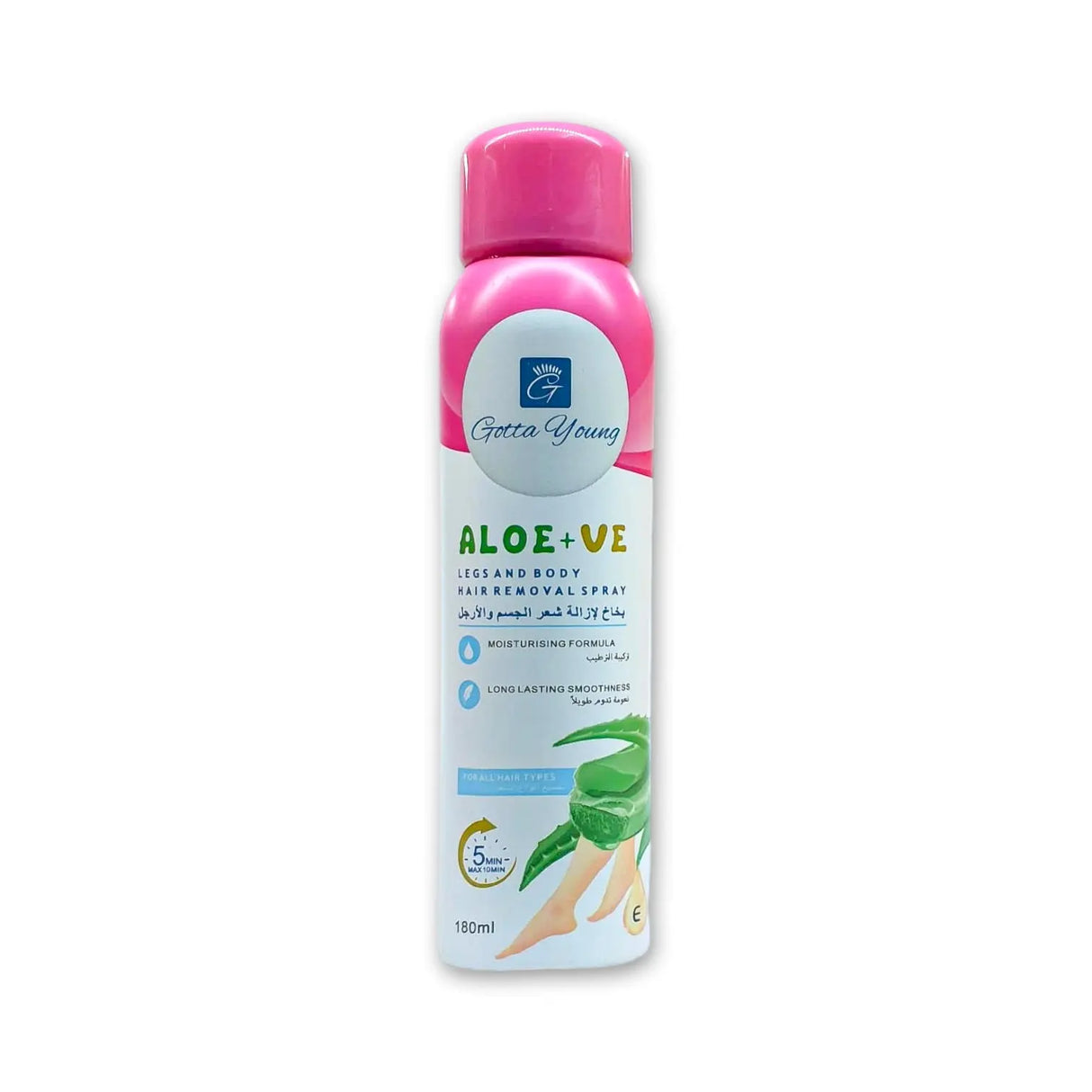 Gotta Young Aloe Vera Hair Removal Spray 180ml Glagil