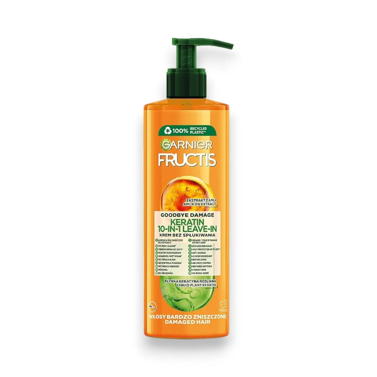 Garnier Fructis Keratin 10 in 1 Leave-In Conditioner 400ml Glagil