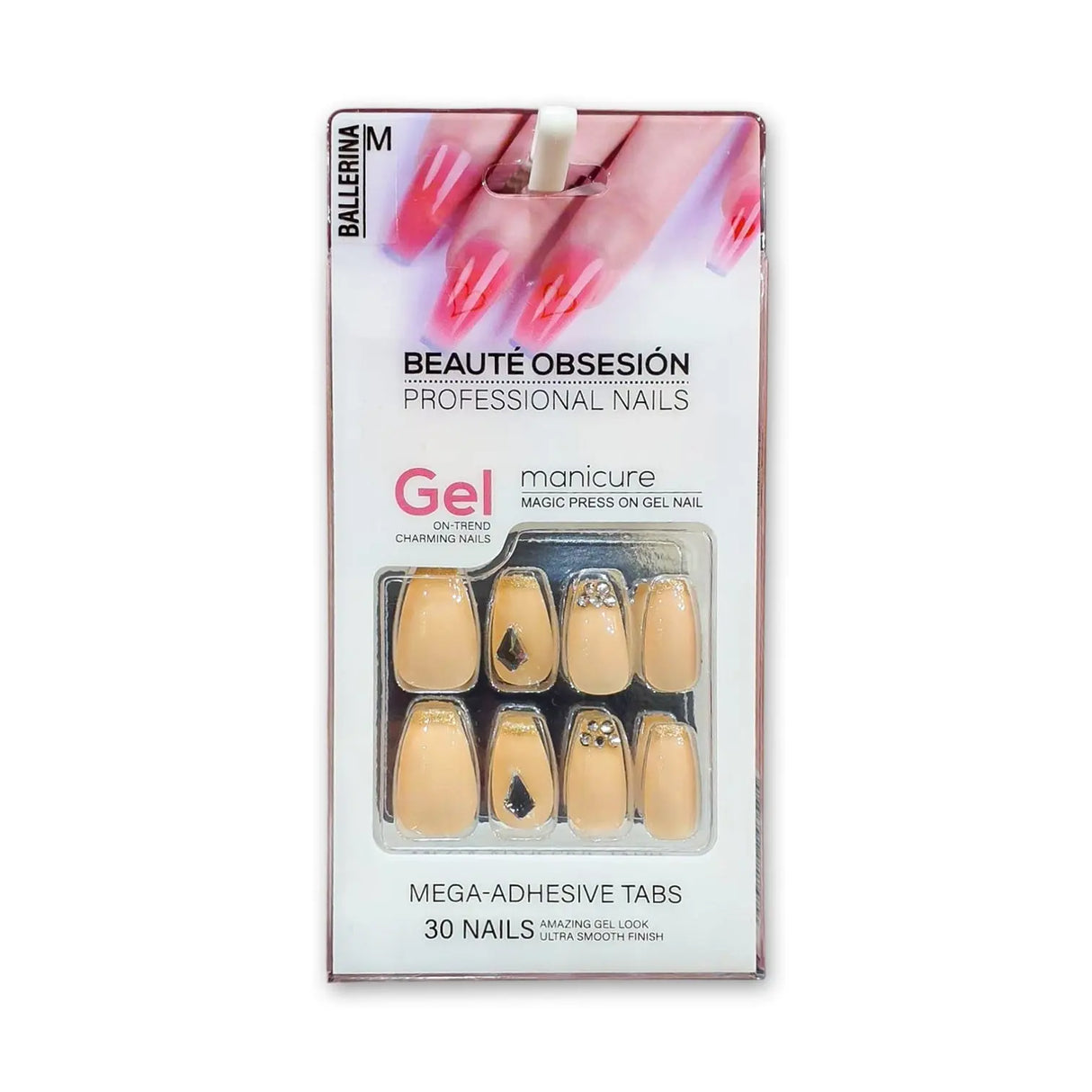 Beaute Obsession Ballerina Gel 30 Nails Glagil