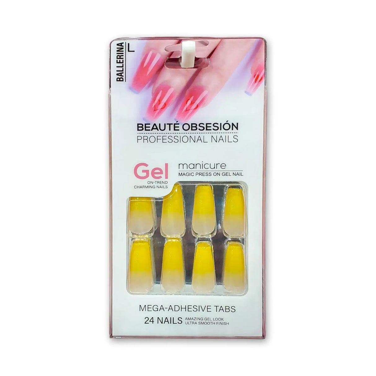 Beaute Obsession Ballerina Gel  24 Nails Glagil