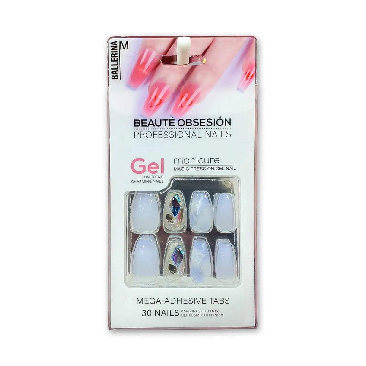 Beaute Obsession Ballerina Gel 30 Nails Glagil