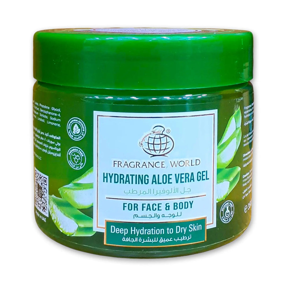 Fragrance World Hydrating Aloe Vera Gel, 350ml Glagil