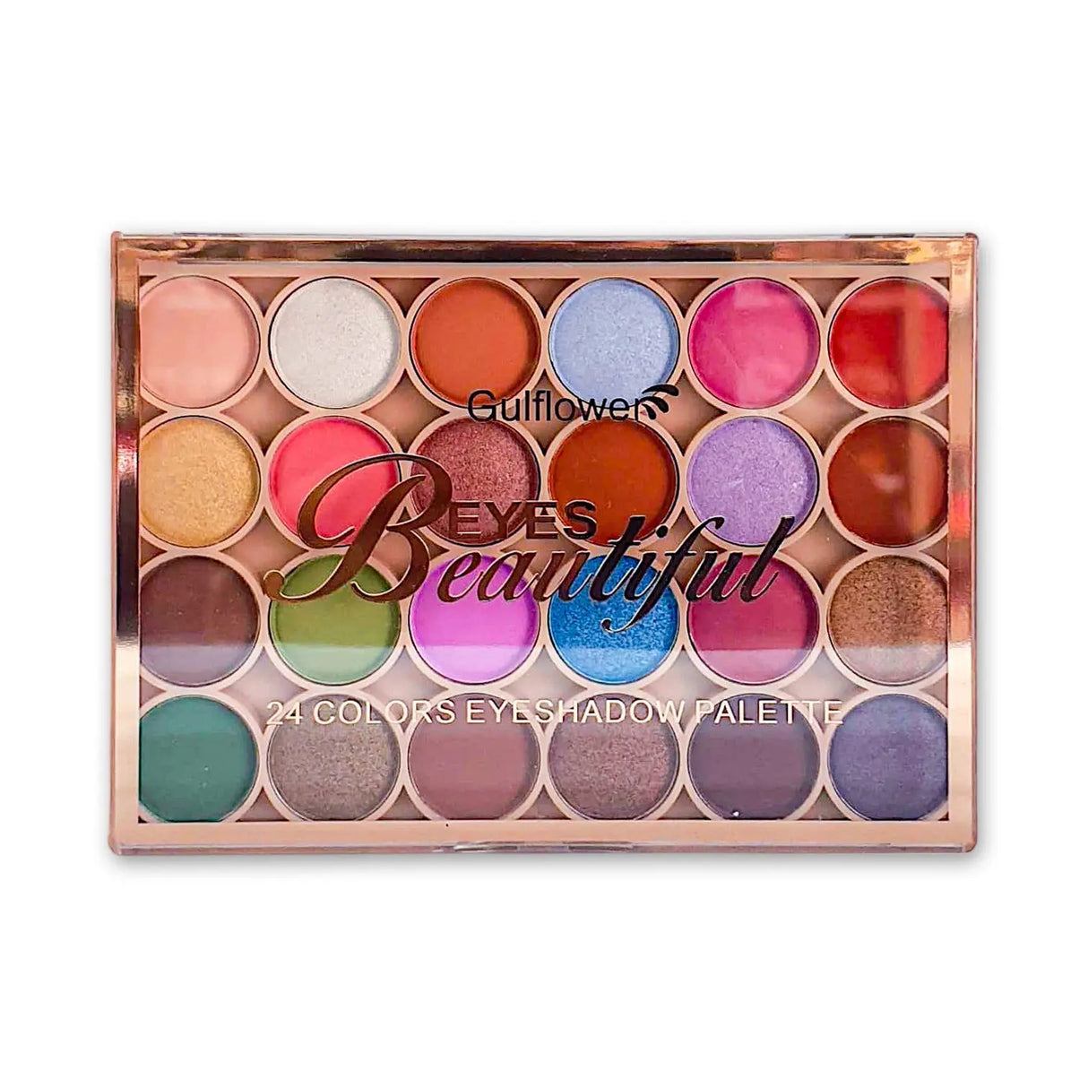 Gulflower Eyes Beautiful 24 Color Eyeshadow Palette  24G Glagil