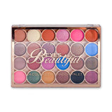 Gulflower Eyes Beautiful 24 Color Eyeshadow Palette  24G Glagil