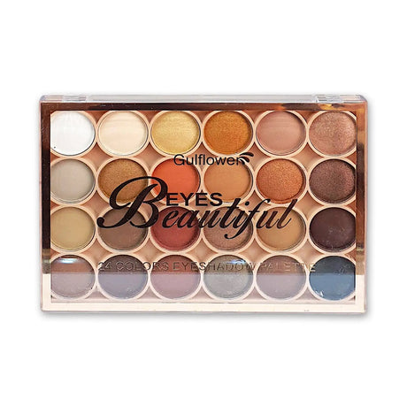 Gulflower Eyes Beautiful 24 Color Eyeshadow Palette  24G - GC7619 Glagil